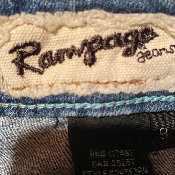 Rampage Denim Blue Jean Skirt - Picture 11 of 13